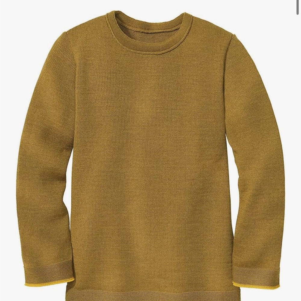 Cozy Mustard Kids Sweater